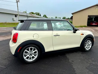 White MINI Cooper after a detail